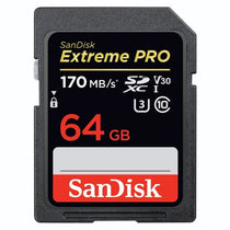 Karta SanDisk Extreme PRO SDXC 64GB 170 MB/s UHS-I V30 UHS-I U3