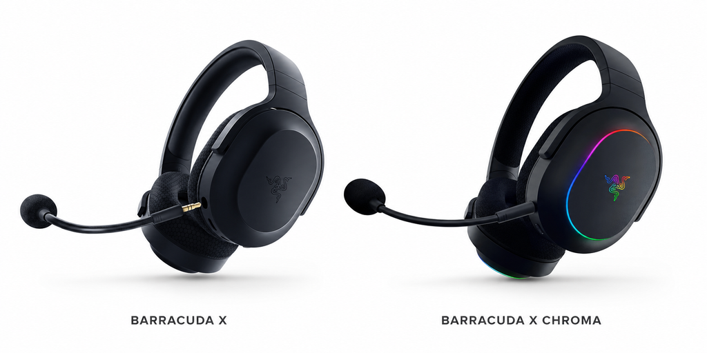 Razer Barracuda X Chroma a Barracuda X (2022) – różnice