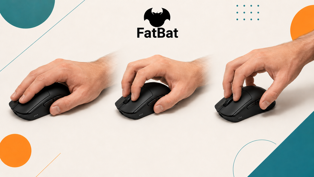 Jak dobrać mysz gamingową do dłoni i chwytu? | FatBat