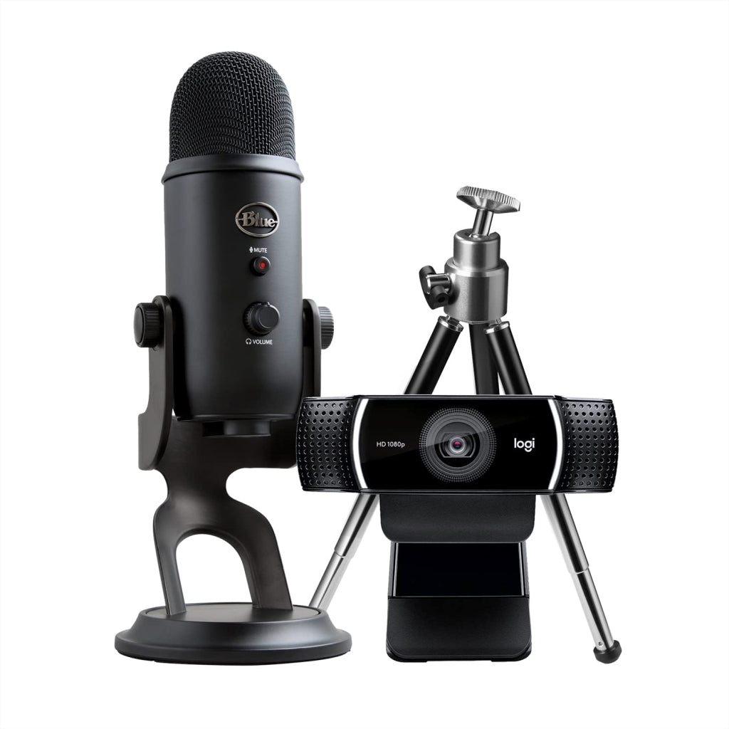 Logitech Blue Yeti &amp; C922 Pro Combo – Zestaw Idealny dla Streamerów i Twórców Wideo