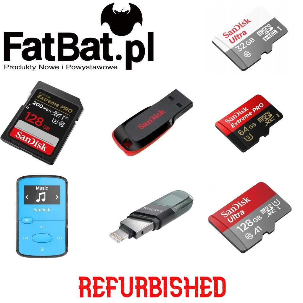 Co oznacza "refurbished"? – Czy warto kupić? - Karty pamięci i pendrive’y SanDisk
