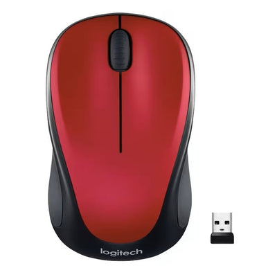 Mysz Bezprzewodowa Logitech M317 - Czerwona