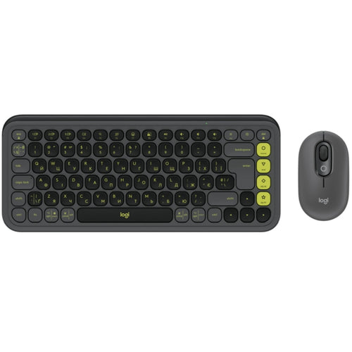Logitech POP Icon Combo – Bezprzewodowy Zestaw Klawiatura i Mysz (układ US/ UA) 920-013156