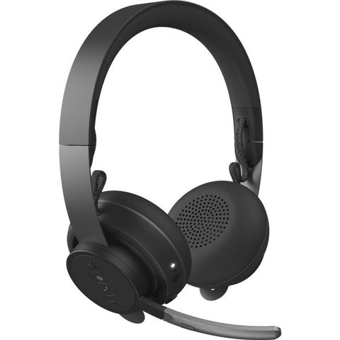 Logitech Zone Wireless Microsoft Teams Graphite – profesjonalny bezprzewodowy zestaw słuchawkowy z ANC do pracy