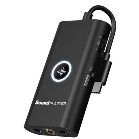 Creative Sound Blaster G3 - Zewnętrzna karta dzwiękowa  (USB-A/USB-C)