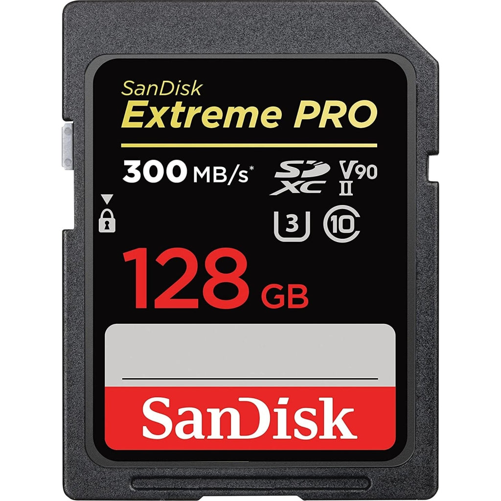 Karta SanDisk Extreme PRO 128GB SDXC UHS-II V90 – 300MB/s