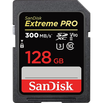 Karta SanDisk Extreme PRO 128GB SDXC UHS-II V90 – 300MB/s
