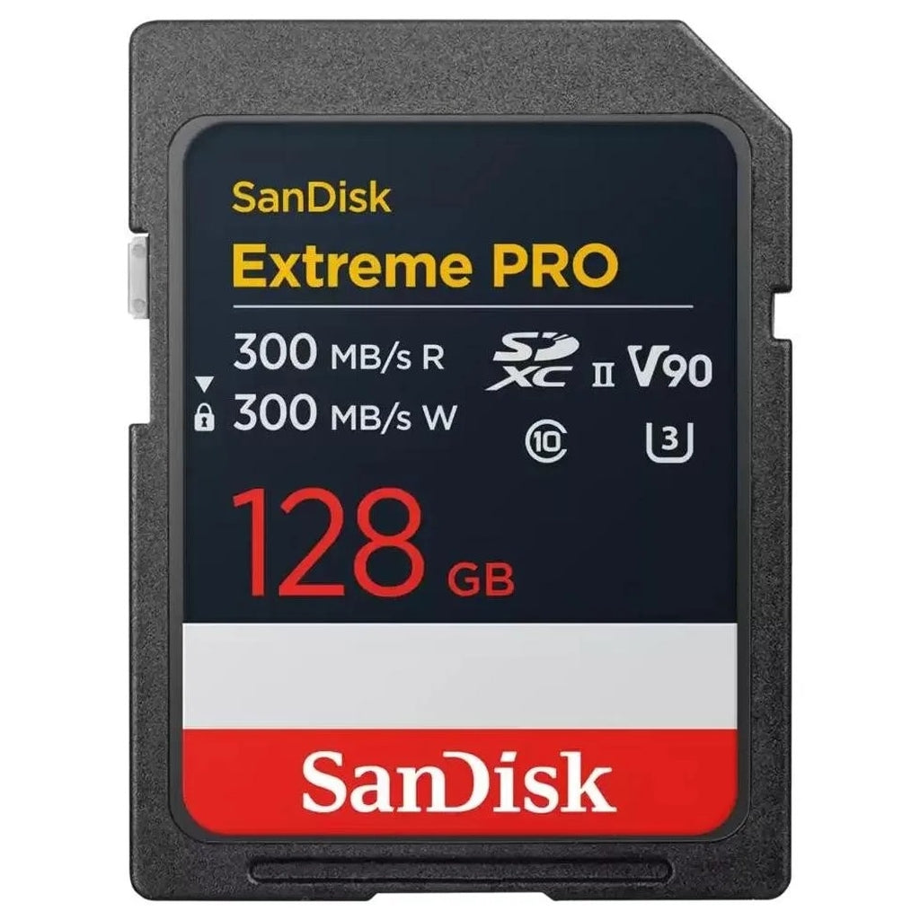 Karta SanDisk Extreme PRO 128GB SDXC UHS-II V90 – 300MB/s