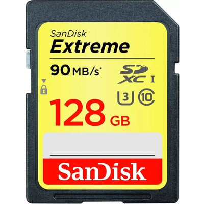 Karta Sandisk Extreme SDXC 128GB U3 V30 90MB/s