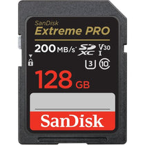 Karta SanDisk Extreme PRO SDXC 128GB 200 MB/s UHS-I V30 U3