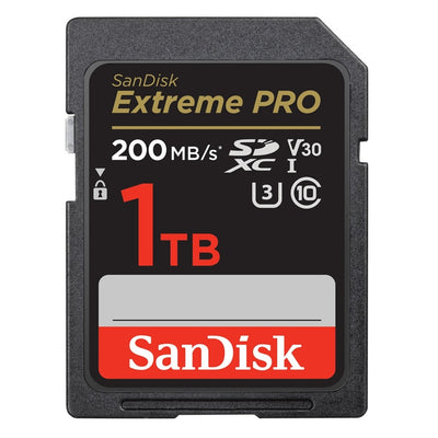 Karta SanDisk Extreme PRO SDXC 1T 200/140 MB/s UHS-I V30 U3