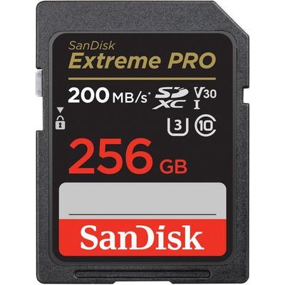 Karta SanDisk Extreme PRO SDXC UHS‑I 256 GB V30 200/140 MB/s
