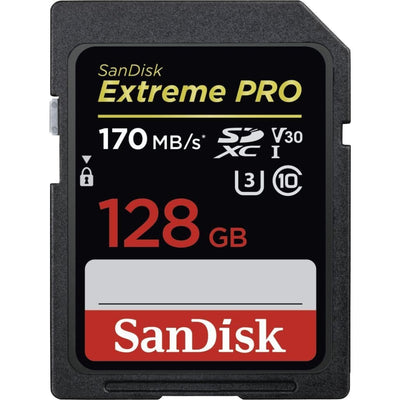 Karta SanDisk Extreme PRO SDXC 128GB 170 MB/s UHS-I V30 U3