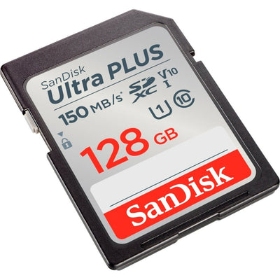 Karta SD SanDisk Ultra Plus 128GB SDXC 150mb/s V10