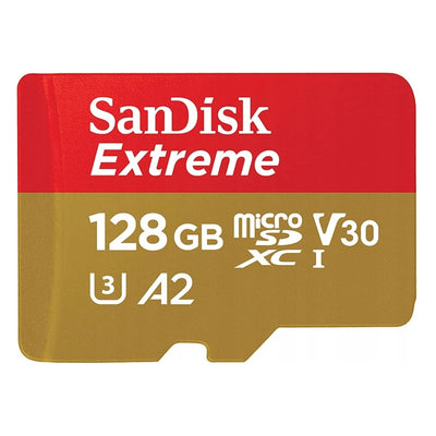 Karta pamięci microSD SANDISK EXTREME 128GB 190/90 V30 U3