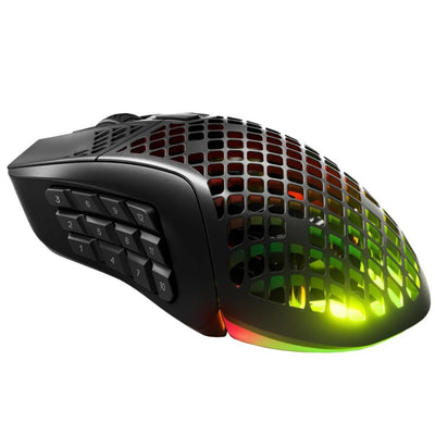 Gamingowa Mysz SteelSeries Aerox 9 Wireless – perfekcyjna do MMO i MOBA z RGB