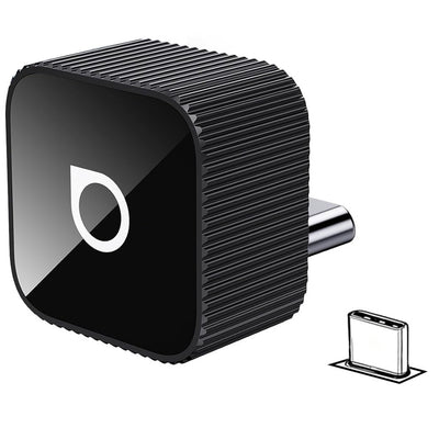 Ottocast Mini Slim USB-C – Bezprzewodowy Adapter CarPlay & Android Auto Czarny