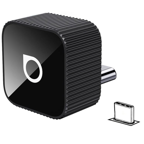 Ottocast Mini Slim USB-C – Bezprzewodowy Adapter CarPlay & Android Auto Czarny