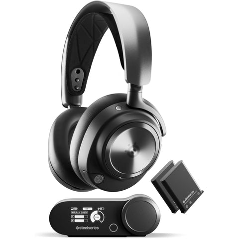 SteelSeries Arctis Nova Pro Wireless - Bezprzewodowe Słuchawki Do PC, PlayStation, Mac,