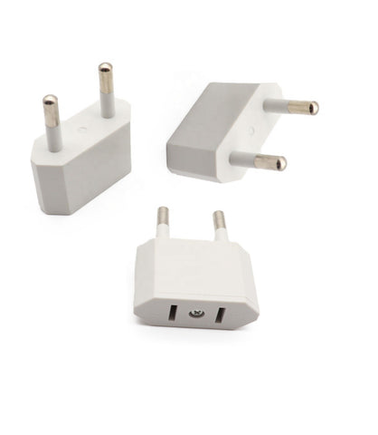 3x ADAPTER SIECIOWY WTYCZKA PRZEJŚCIÓWKA USA - EUROPA