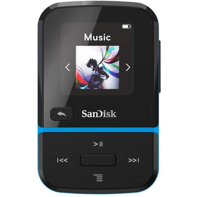Odtwarzacz MP3 SANDISK Clip Sport Go 32 GB Niebieski