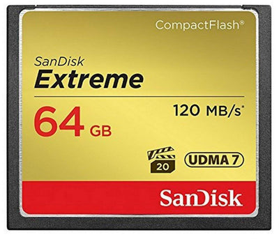 Karta SanDisk Extreme 64GB Compact Flash UDMA7
