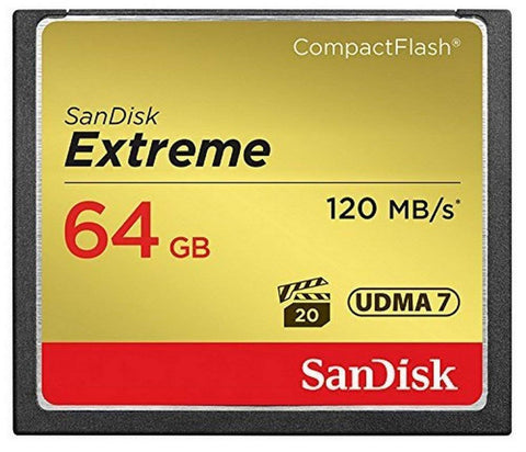 Karta SanDisk Extreme 64GB Compact Flash UDMA7