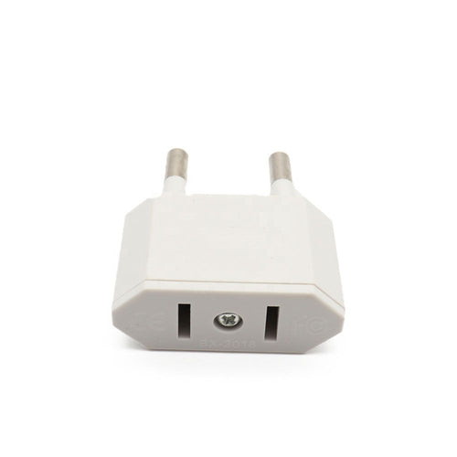 WTYCZKA / ADAPTER PRZEJŚCIÓWKA USA - EUROPA - BIAŁA