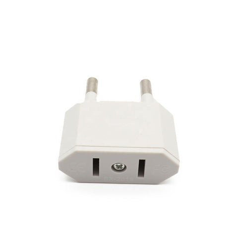 WTYCZKA / ADAPTER PRZEJŚCIÓWKA USA - EUROPA - BIAŁA