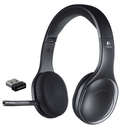 Słuchawki Logitech H800 Bluetooth / USB (Radio 2.4 GHz)  - Czarne