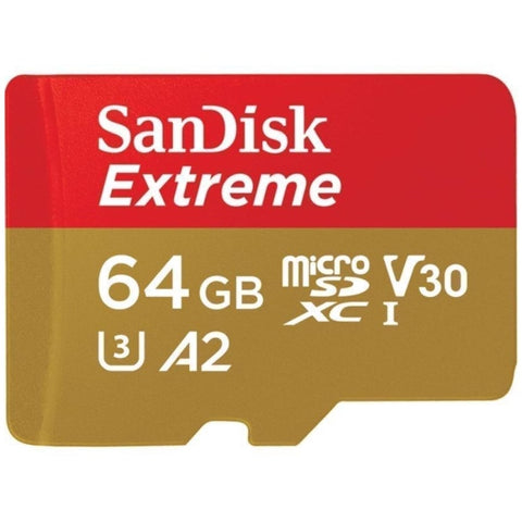 Karta SanDisk Extreme Micro SDXC 64 GB UHS-I/U3 A2 V30