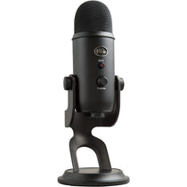 Mikrofon Pojemnościowy Blue Yeti USB - Czarny