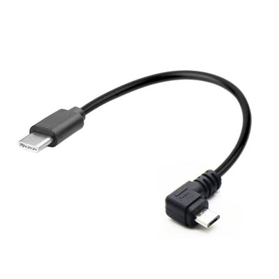 Kabel kątowy USB-C na Micro USB